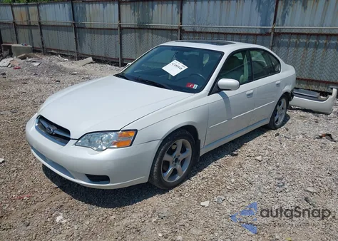 2006 Subaru Legacy 2.5I z USA, uszkodzony, nr VIN 4S3BL626867219986